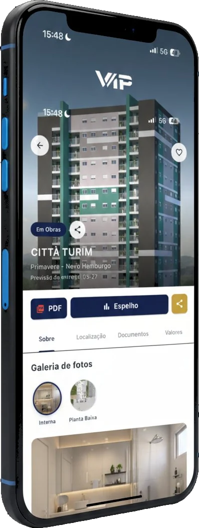 App Valeincorp, de acompanhamento de empreendimentos